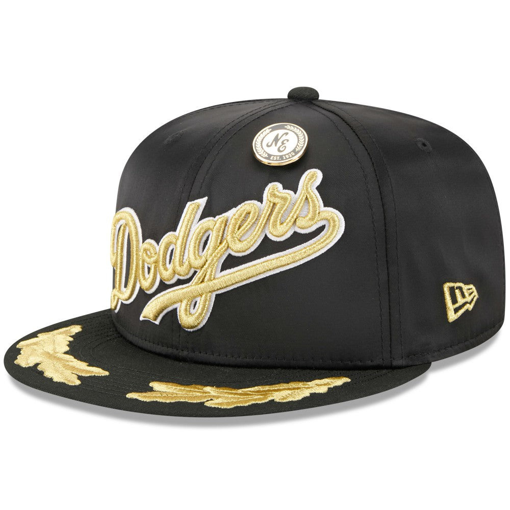 Los Angeles Dodgers 2025 59FIFTY Day Gold Leaf 59FIFTY Fitted Hat - Black | New Era