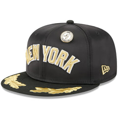 New York Yankees 2025 59FIFTY Day Gold Leaf 59FIFTY Fitted Hat - Black | New Era