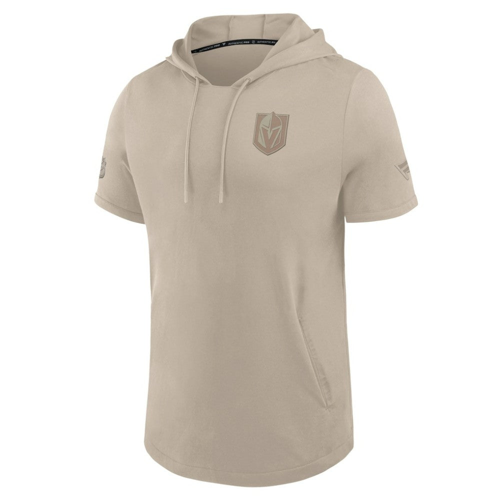 Vegas Golden Knights Fanatics Authentic Pro Road Short Sleeve Hoodie