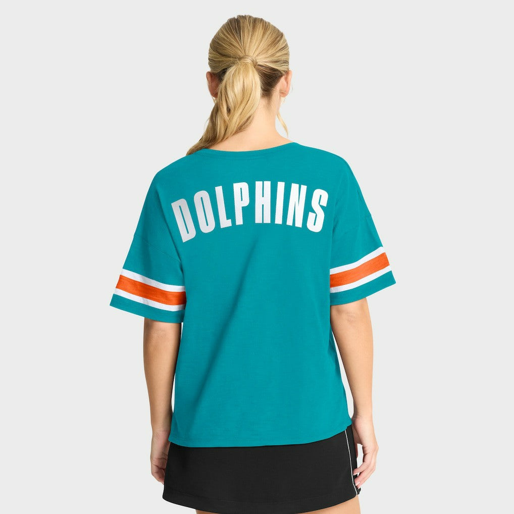 NFL Miami Dolphins Women's Redzone Curl Route T-Shirt