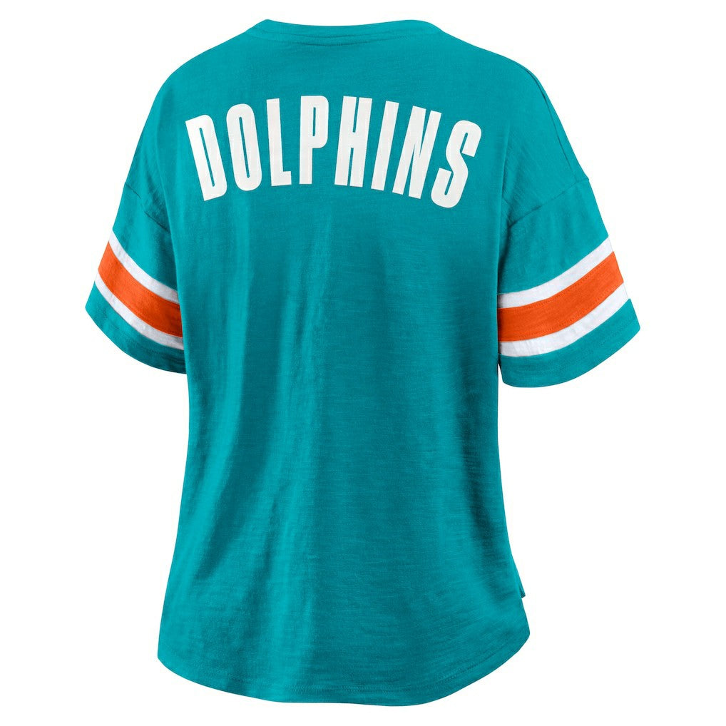 NFL Miami Dolphins Women's Redzone Curl Route T-Shirt
