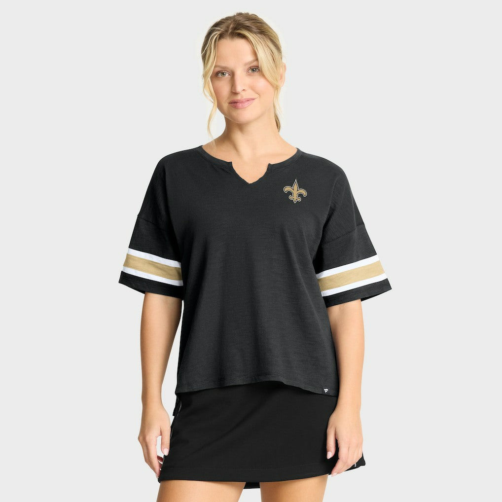NFL New Orleans Saints Women's Redzone Curl Route T-Shirt