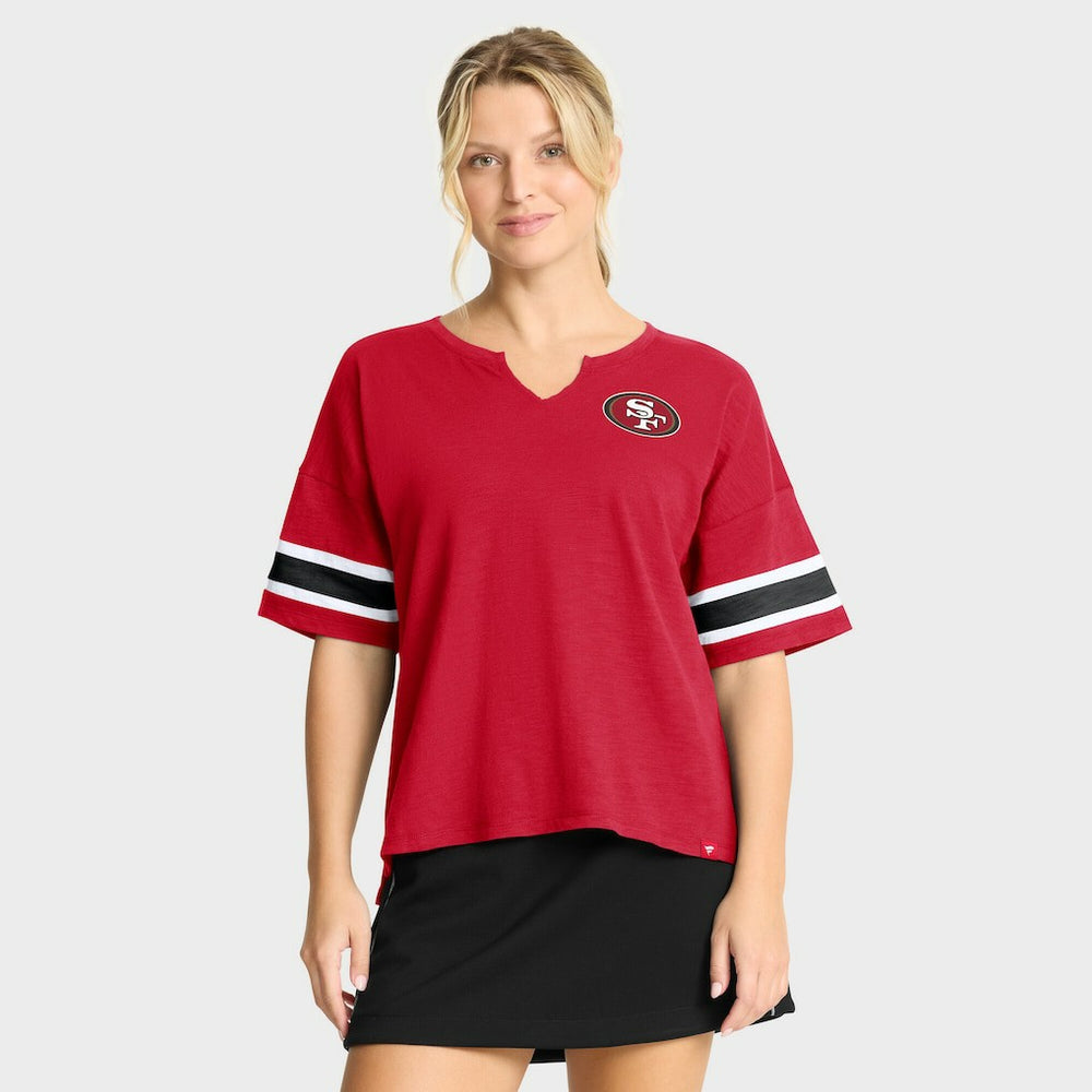 NFL San Francisco 49ers Women's Redzone Curl Route T-Shirt
