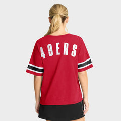 NFL San Francisco 49ers Women's Redzone Curl Route T-Shirt