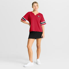 NFL San Francisco 49ers Women's Redzone Curl Route T-Shirt