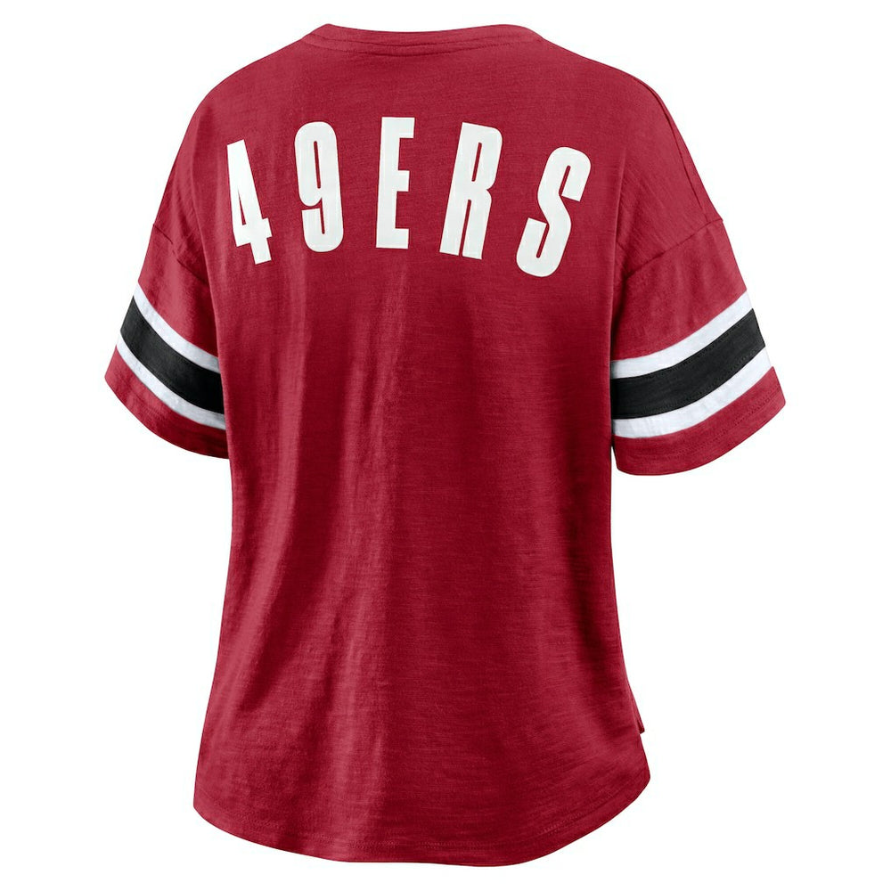 NFL San Francisco 49ers Women's Redzone Curl Route T-Shirt