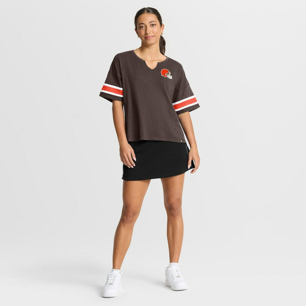 NFL Cleveland Browns Women's Redzone Curl Route T-Shirt