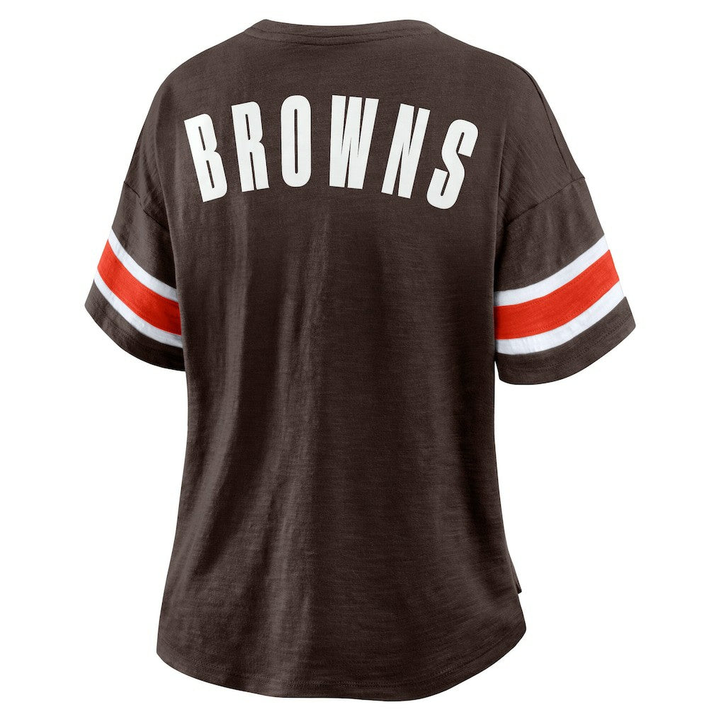 NFL Cleveland Browns Women's Redzone Curl Route T-Shirt