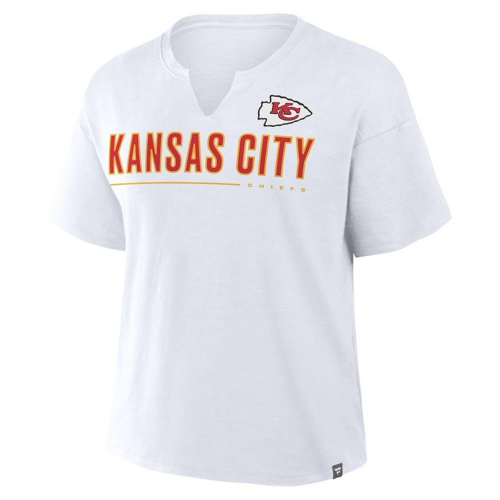 NFL Kansas City Chiefs Women's Redzone Slub Boxy T-Shirt