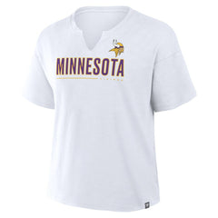 NFL Minnesota Vikings Women's Redzone Slub Boxy T-Shirt