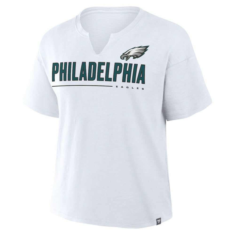 NFL Philadelphia Eagles Women's Redzone Slub Boxy T-Shirt