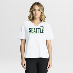 NFL Seattle Seahawks Women's Redzone Slub Boxy T-Shirt