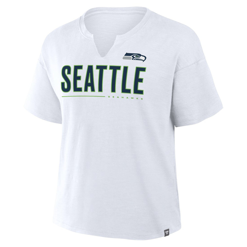 NFL Seattle Seahawks Women's Redzone Slub Boxy T-Shirt