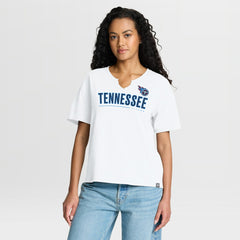 NFL Tennessee Titans Women's Redzone Slub Boxy T-Shirt
