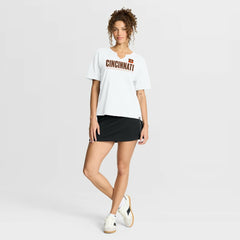 NFL Cincinnati Bengals Women's Redzone Slub Boxy T-Shirt