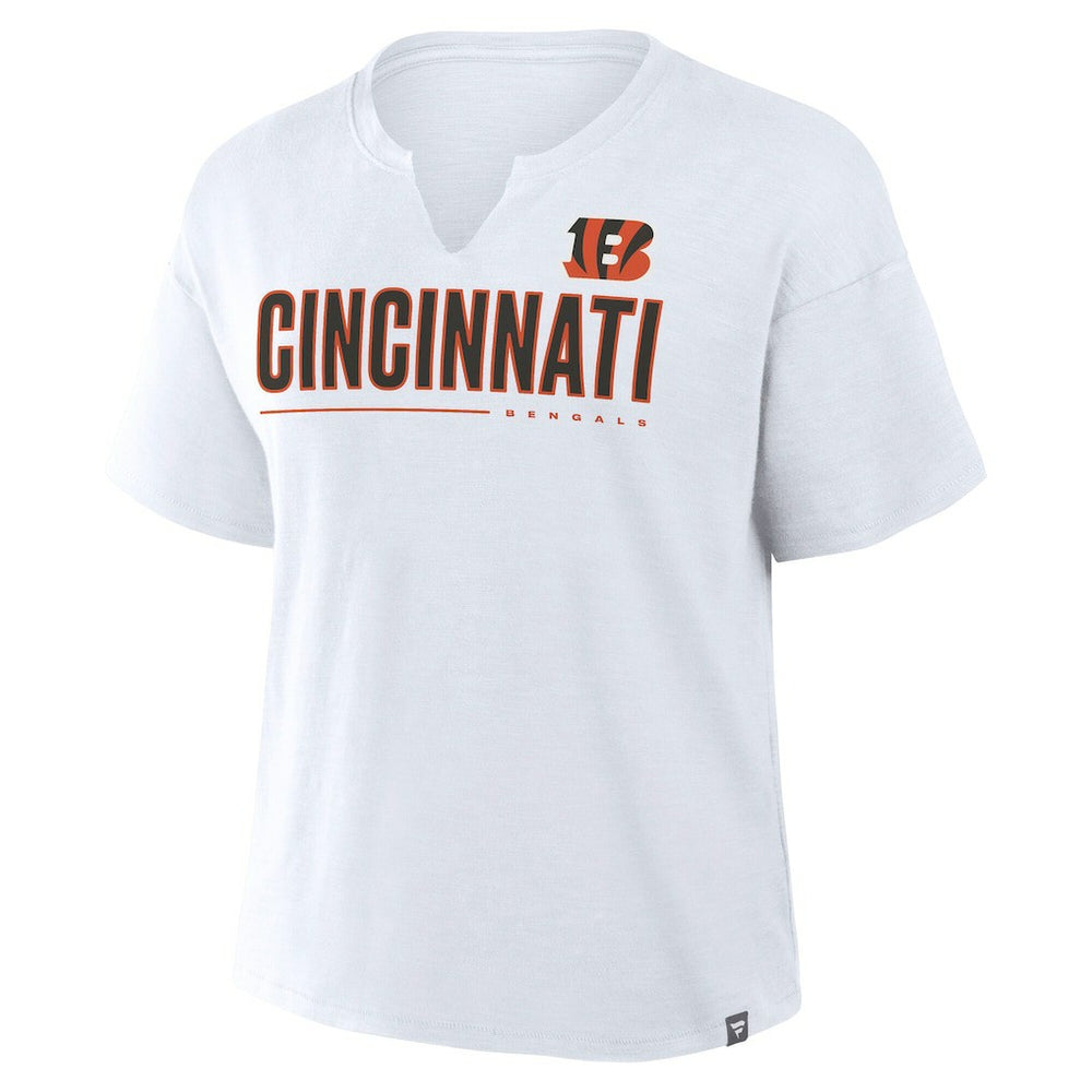 NFL Cincinnati Bengals Women's Redzone Slub Boxy T-Shirt