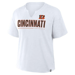 NFL Cincinnati Bengals Women's Redzone Slub Boxy T-Shirt