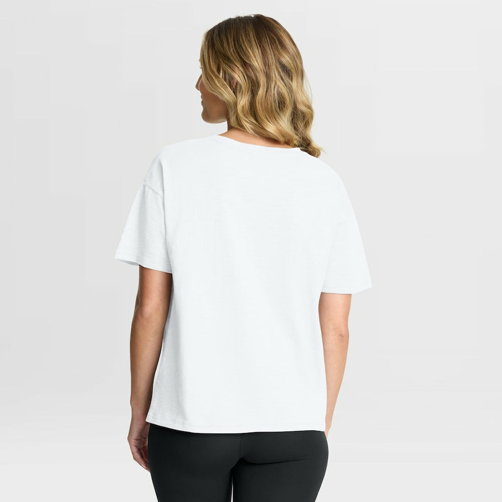NFL Baltimore Ravens Women's Redzone Slub Boxy T-Shirt