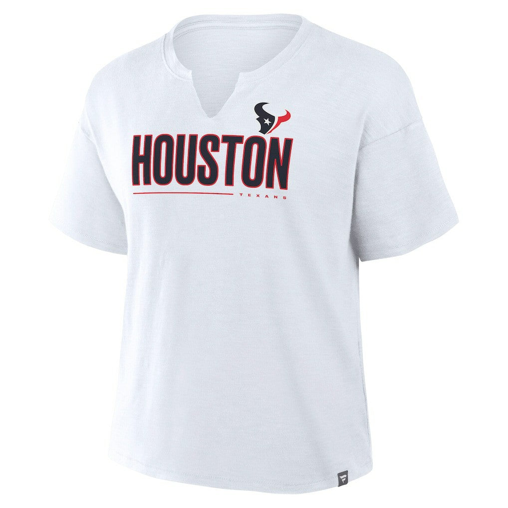 NFL Houston Texans Women's Redzone Slub Boxy T-Shirt
