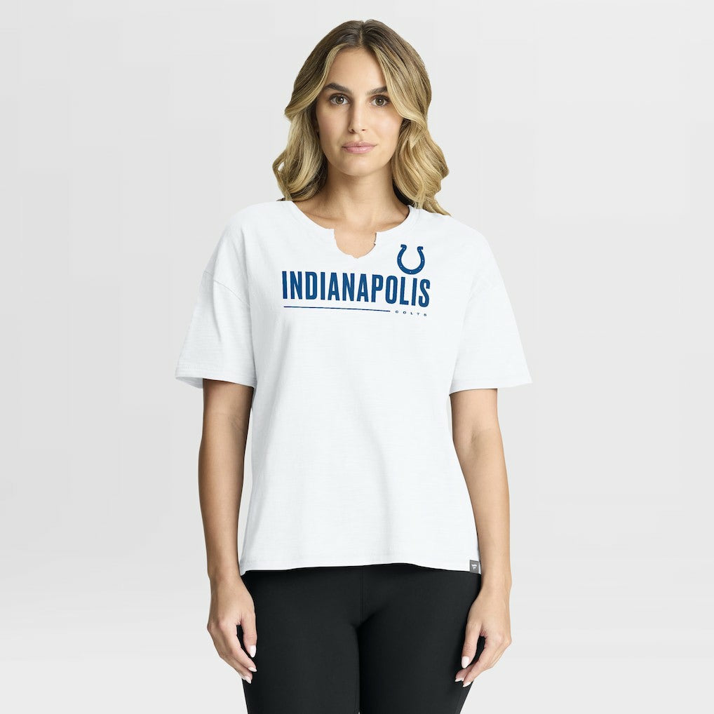NFL Indianapolis Colts Women's Redzone Slub Boxy T-Shirt