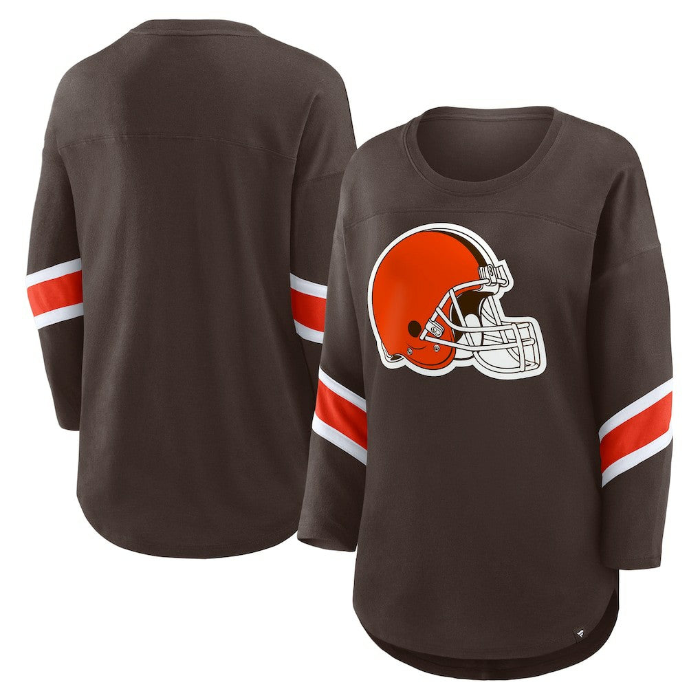 NFL Cleveland Browns Women's Redzone 3/4-Sleeve T-Shirt