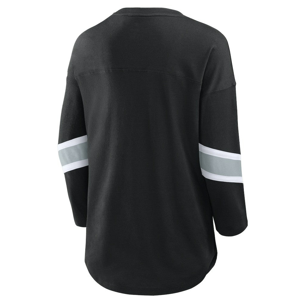 NFL Las Vegas Raiders Women's Redzone 3/4-Sleeve T-Shirt