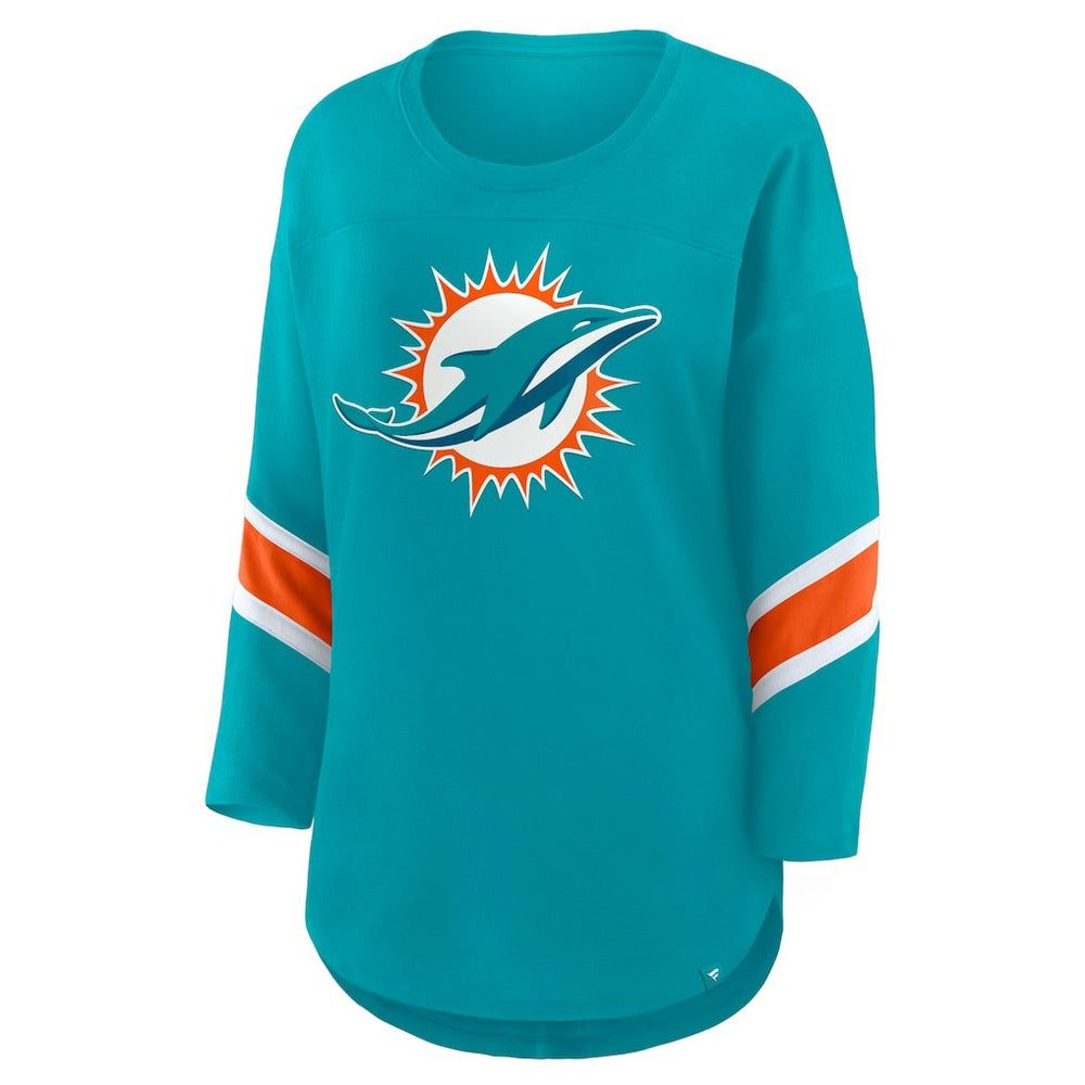 NFL Miami Dolphins Women's Redzone 3/4-Sleeve T-Shirt