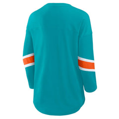 NFL Miami Dolphins Women's Redzone 3/4-Sleeve T-Shirt