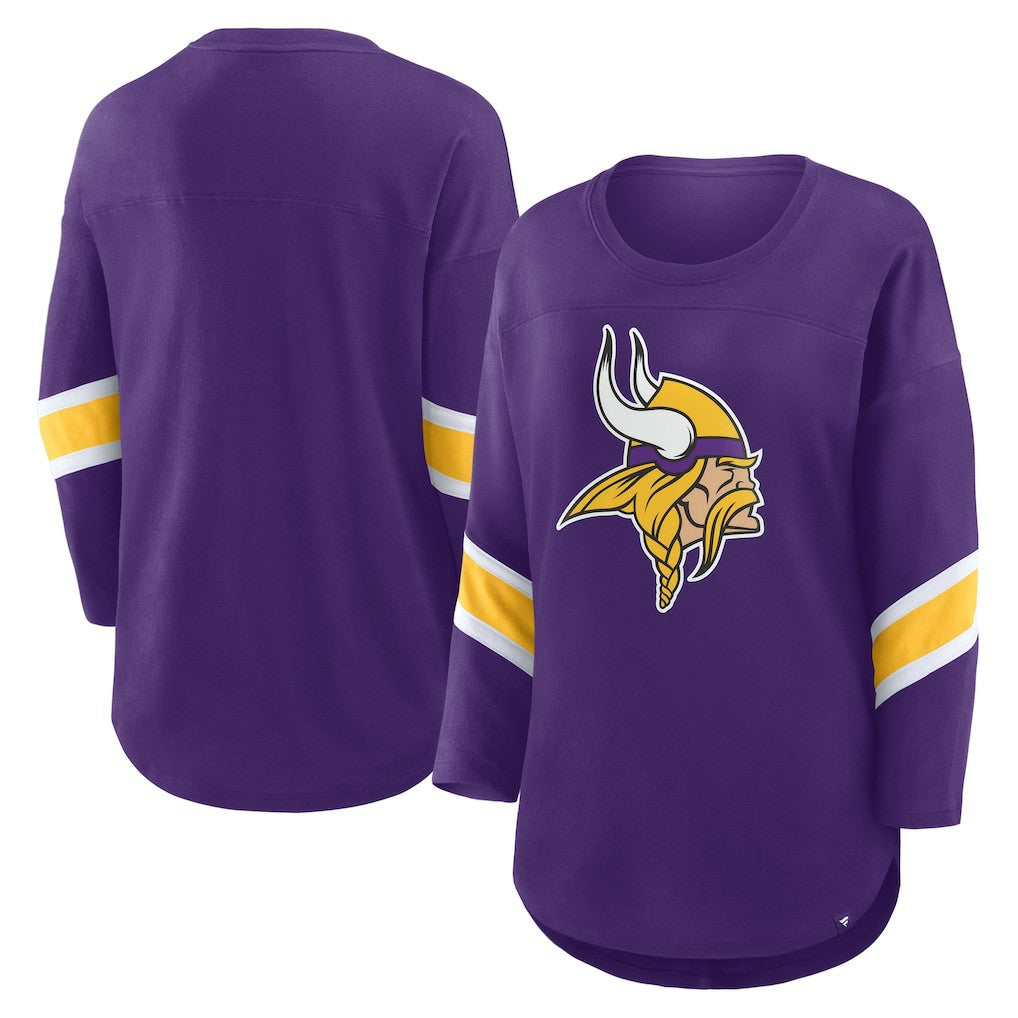 NFL Minnesota Vikings Women's Redzone 3/4-Sleeve T-Shirt
