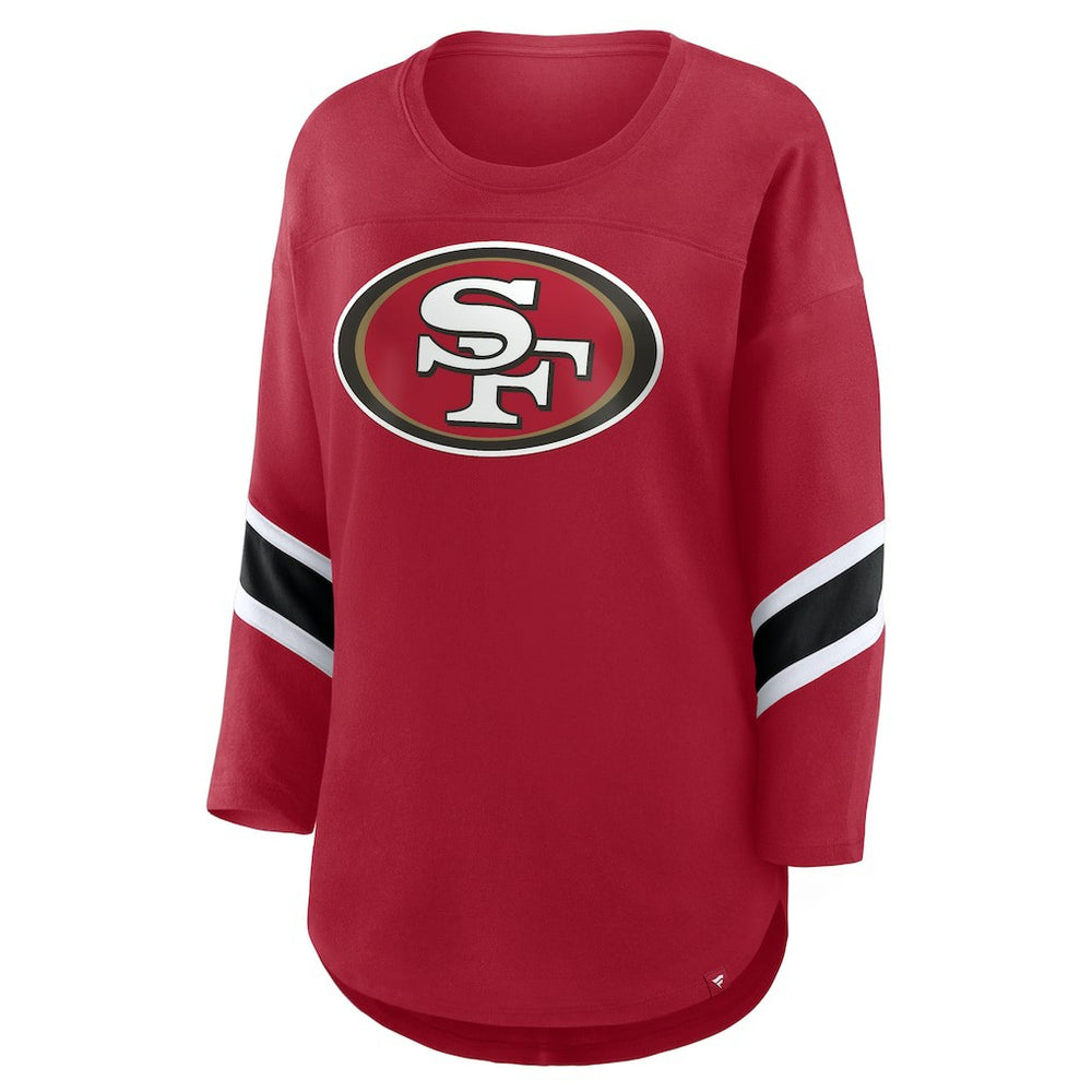 NFL San Francisco 49ers Women's Redzone 3/4-Sleeve T-Shirt