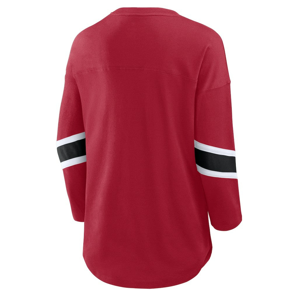 NFL San Francisco 49ers Women's Redzone 3/4-Sleeve T-Shirt