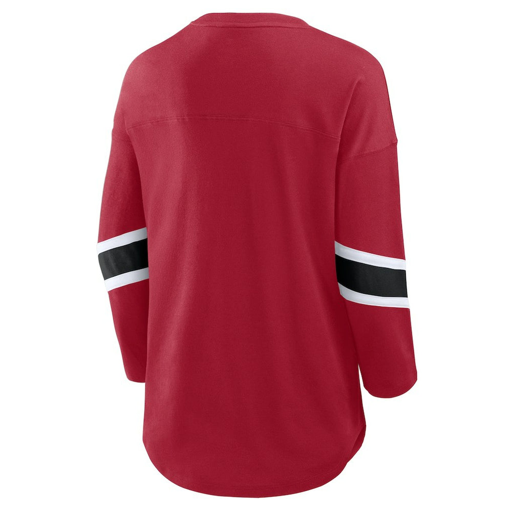 NFL San Francisco 49ers Women's Redzone 3/4-Sleeve T-Shirt