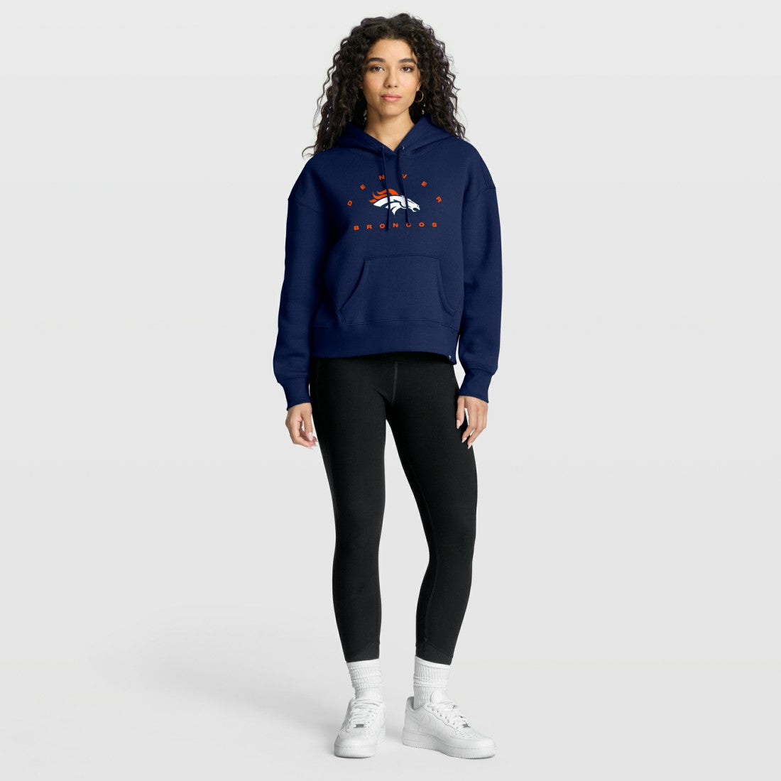 NFL Denver Broncos Women's Eligible Receiver Legacy Pullover Hoodie