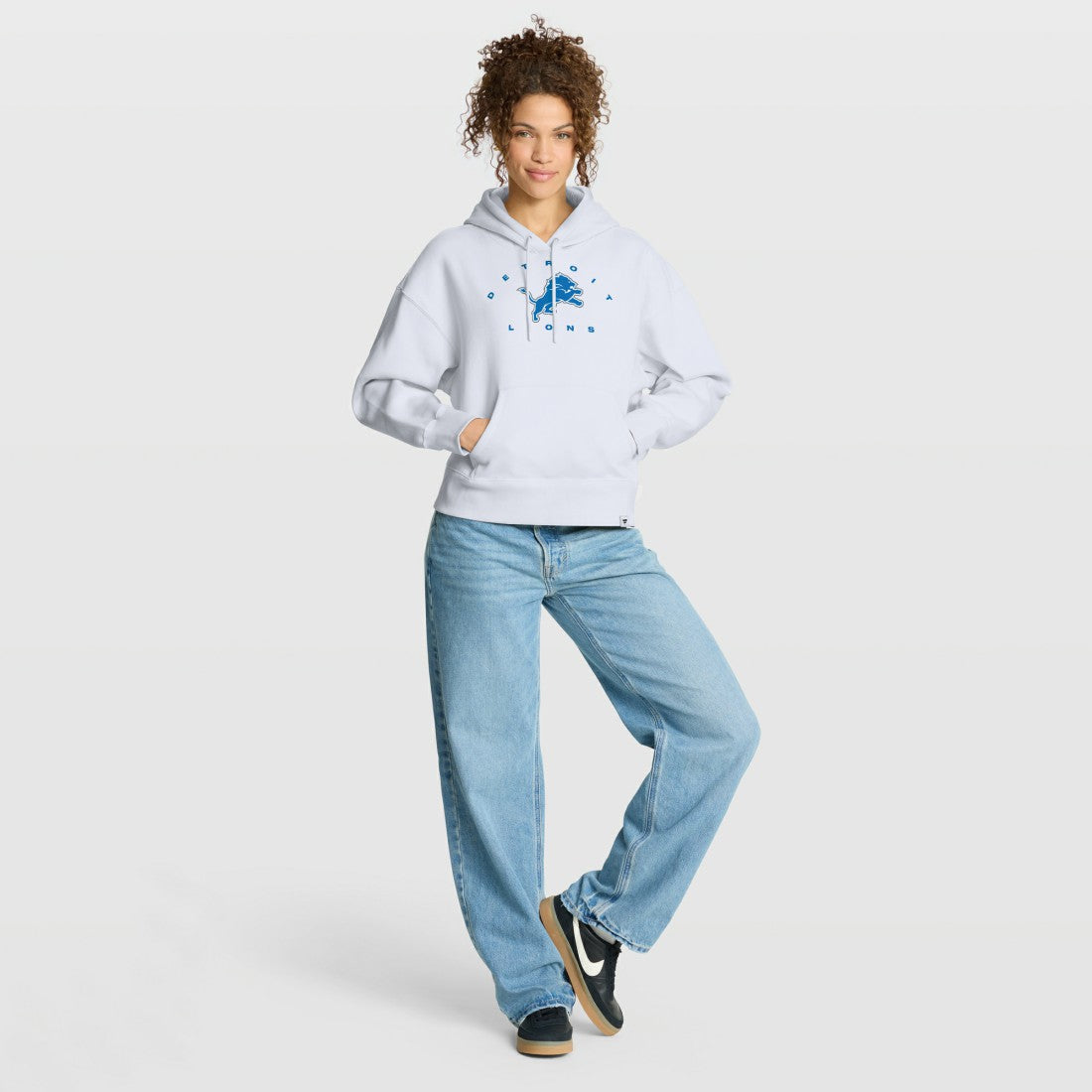 NFL Detroit Lions Women's Eligible Receiver Legacy Pullover Hoodie