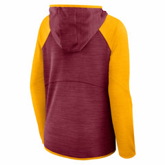 NFL Washington Commanders Women's Redzone End Around Pass Raglan Full-Zip Hoodie