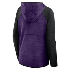 NFL Baltimore Ravens Women's Redzone End Around Pass Raglan Full-Zip Hoodie
