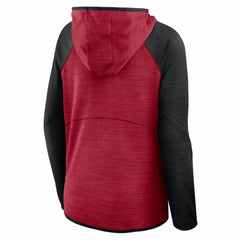 NFL San Francisco 49ers Women's Redzone End Around Pass Raglan Full-Zip Hoodie