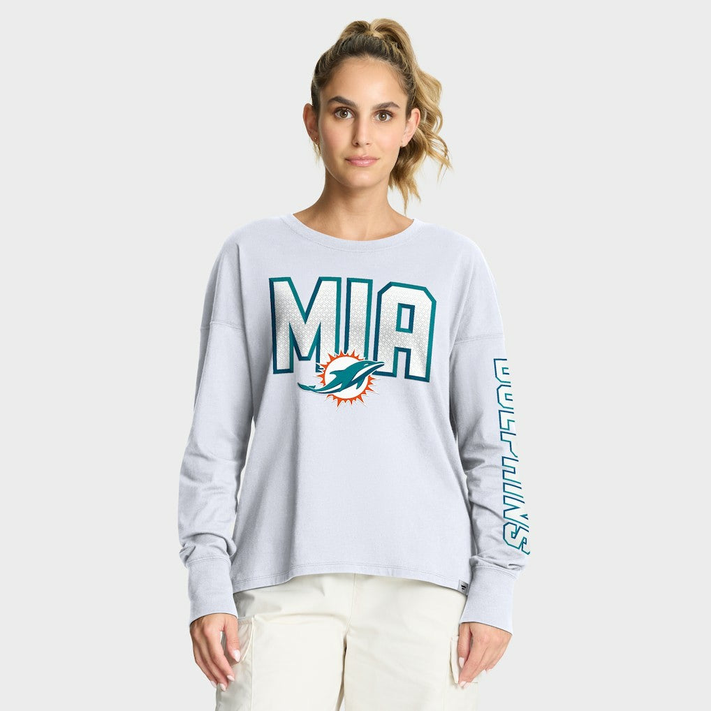 NFL Miami Dolphins Women's Hometown Legacy Long Sleeve T-Shirt