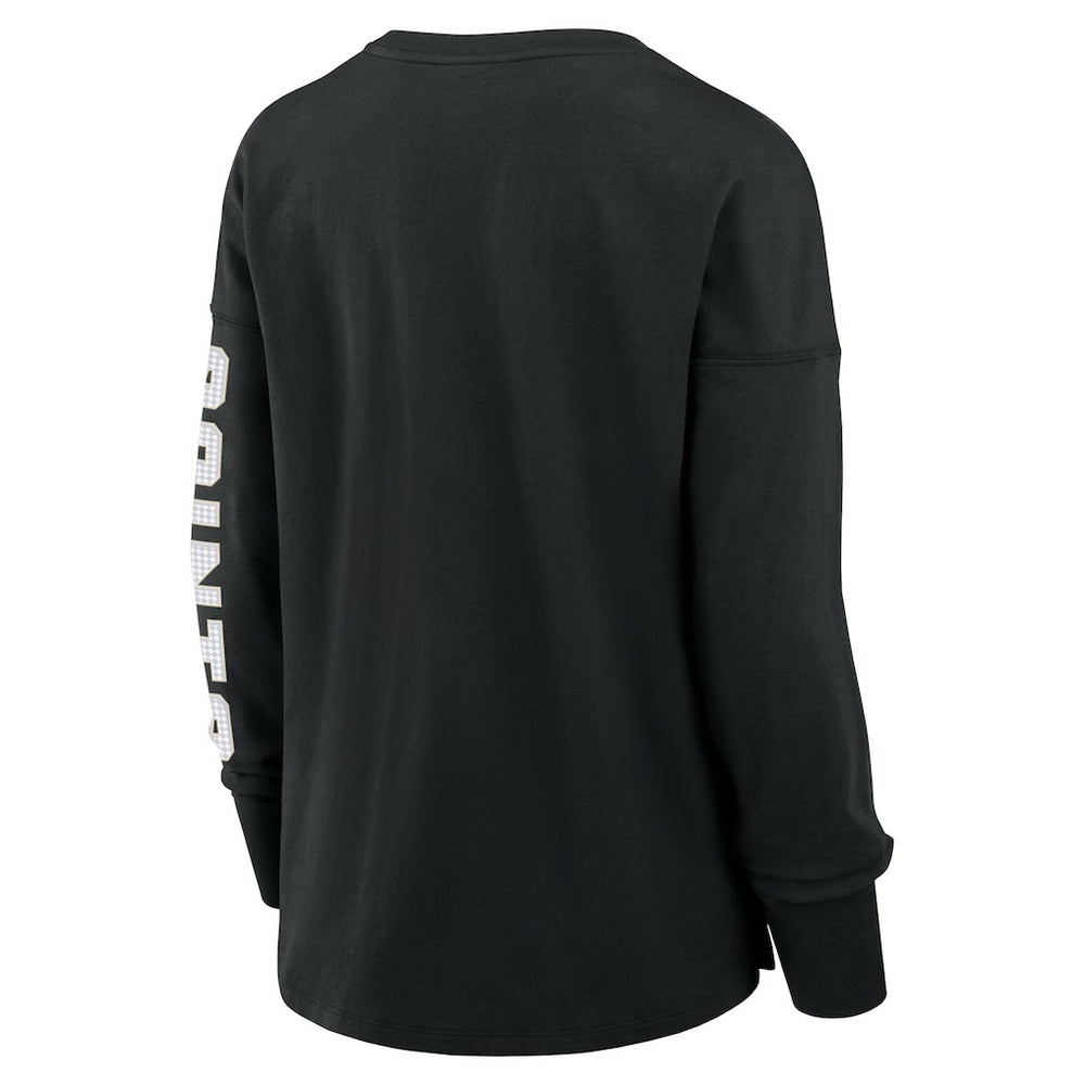 NFL New Orleans Saints Women's Hometown Legacy Long Sleeve T-Shirt