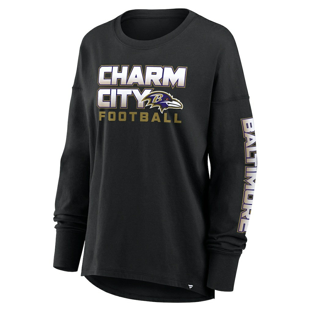 NFL Baltimore Ravens Women's Hometown Legacy Long Sleeve T-Shirt