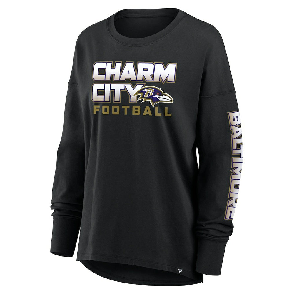 NFL Baltimore Ravens Women's Hometown Legacy Long Sleeve T-Shirt