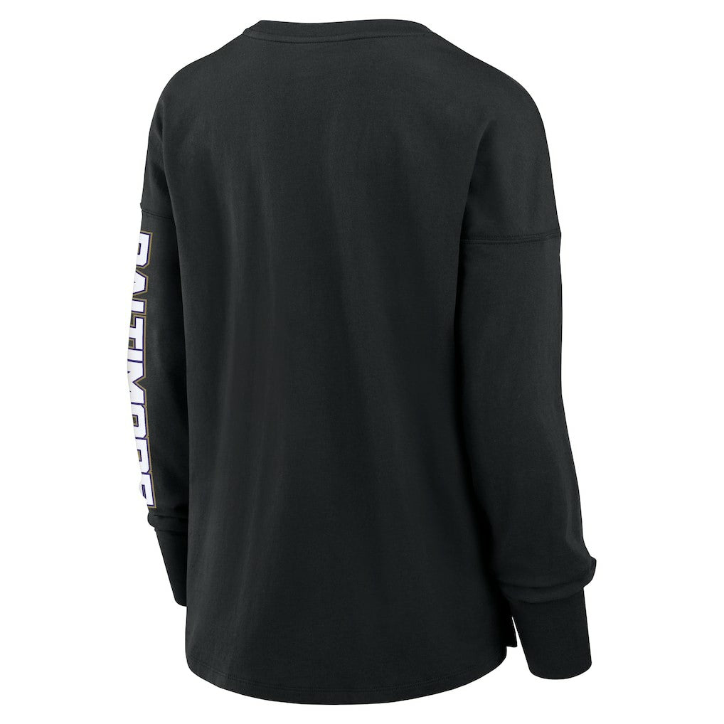 NFL Baltimore Ravens Women's Hometown Legacy Long Sleeve T-Shirt