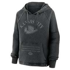 NFL Kansas City Chiefs Women's Oversized Raglan Gridiron Hoodie
