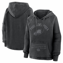 NFL Philadelphia Eagles Women's Oversized Raglan Gridiron Hoodie