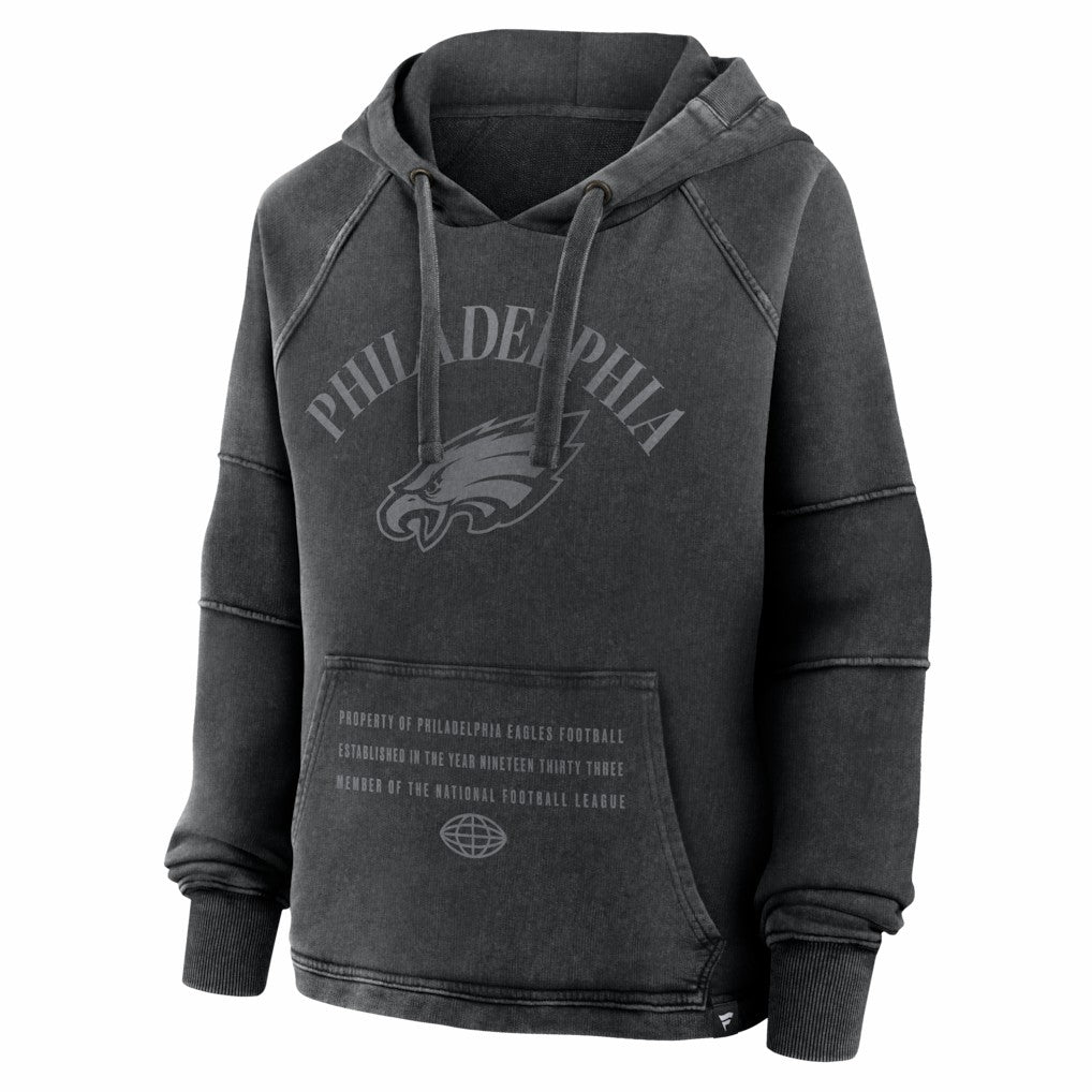 NFL Philadelphia Eagles Women's Oversized Raglan Gridiron Hoodie
