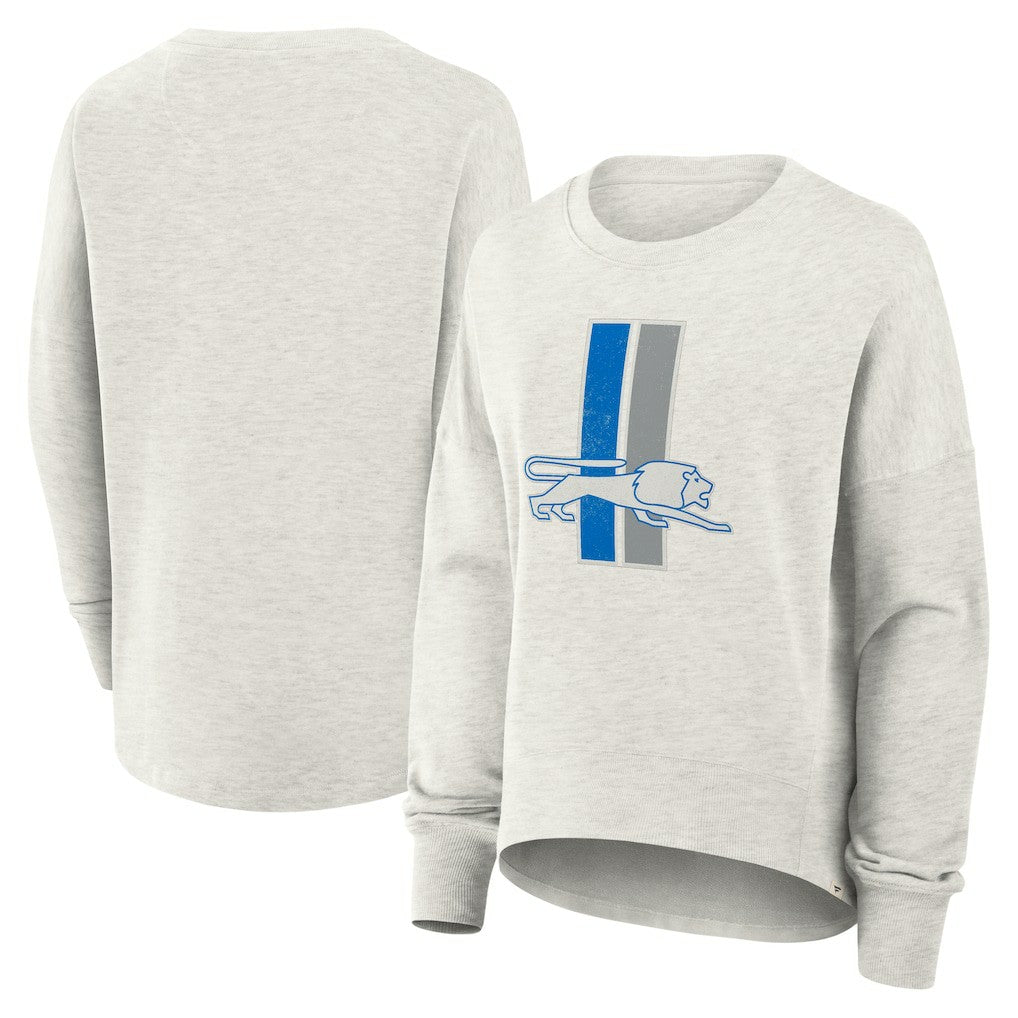 NFL Detroit Lions Women's Oversized Hometown Pullover Sweatshirt