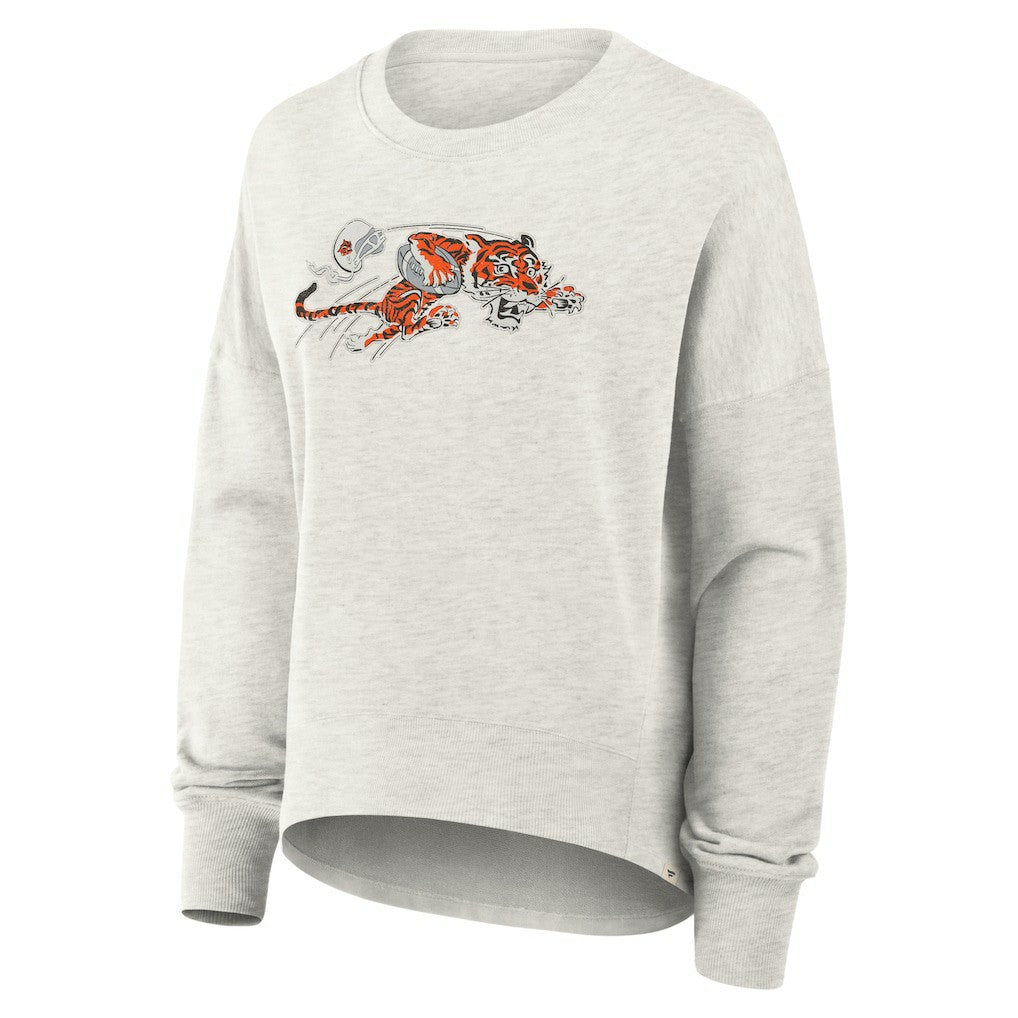 NFL Cincinnati Bengals Women's Oversized Hometown Pullover Sweatshirt