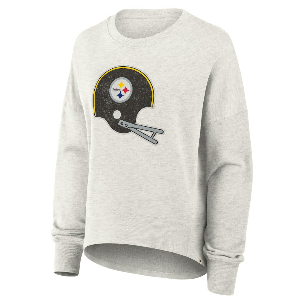 NFL Pittsburgh Steelers Women's Oversized Hometown Pullover Sweatshirt