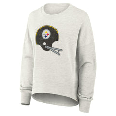 NFL Pittsburgh Steelers Women's Oversized Hometown Pullover Sweatshirt