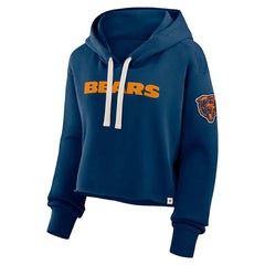NFL Chicago Bears Women's Oversized Hometown Heritage Cropped Hoodie